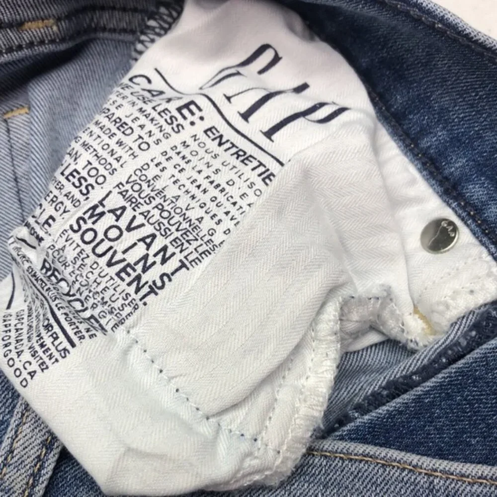 LIKE NEW GAP MID-RISE TRUE SKINNY JEANS 4/27x28 ⭐️